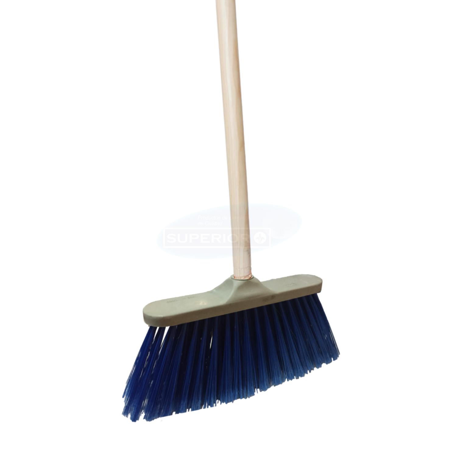 ESCOBA ABANICO CORTO BONITA B-200 CON MANGO